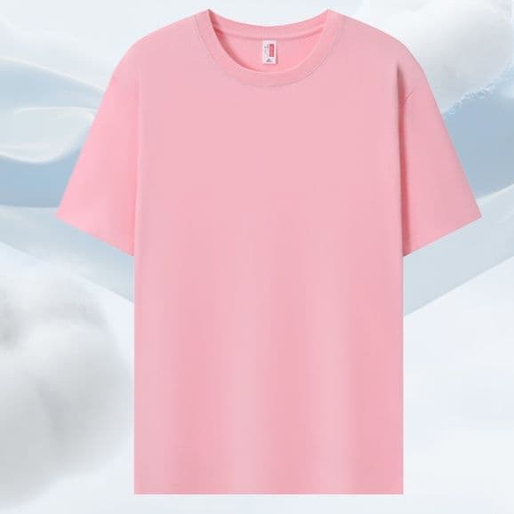 カットソー シンプル丸首定番カットソー