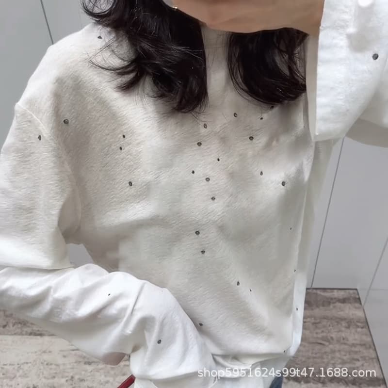 カットソー 星空模様 ゆったりカットソー