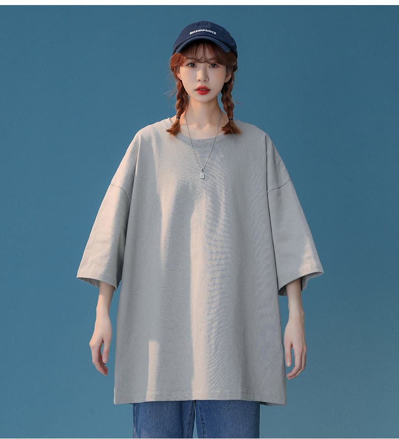 カットソー ゆったりシルエット 半袖カットソー