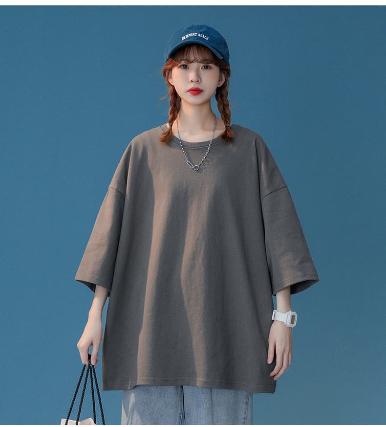 カットソー ゆったりシルエット 半袖カットソー