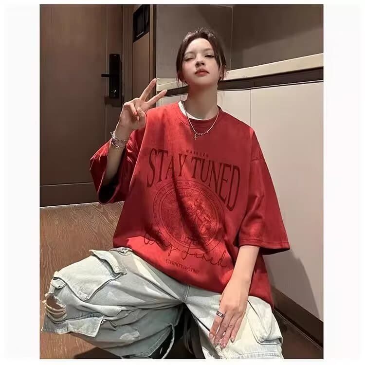 カットソー 運命の響き オーバーサイズ半袖