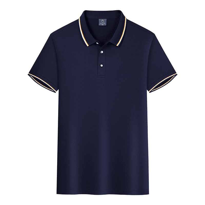 カットソー ベーシック刺繍ポロシャツ
